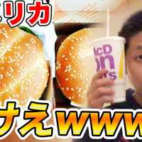 【ゆる動画】アメリカサイズのマクドナルドLサイズビックマック買ってみたら・・・