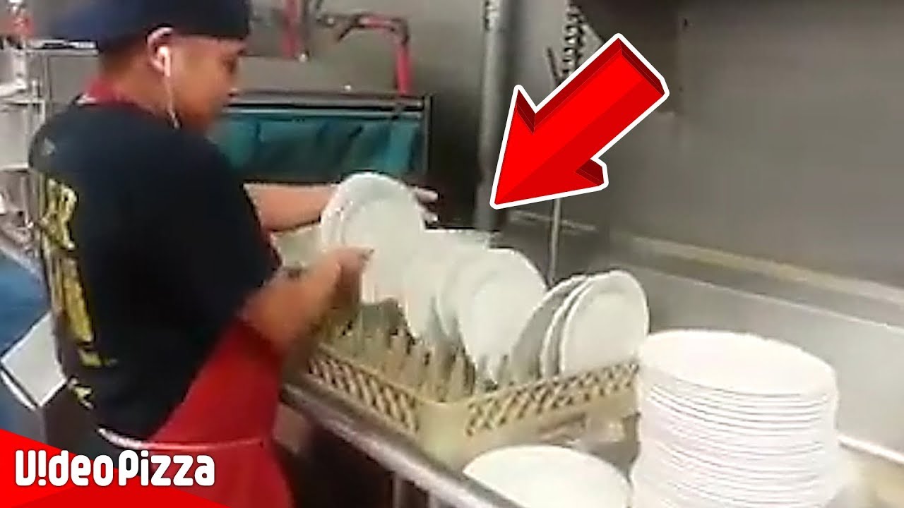 【超早技】世界一速い皿洗いの映像が凄すぎる！ツイッターで話題【Video Pizza】