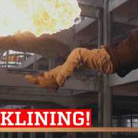 驚くべき超人!!Epic Slackline & Trickline Skills and Stunts! | People Are Awesome