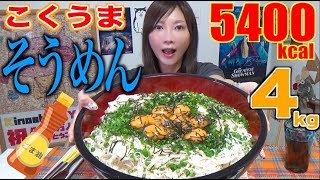 【MUKBANG】 SIMPLE BUT TASTY & ADDICTIVE!!! [Sesame Oil Somen] 10 Servings [5400kcal][CC Available]