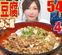 【MUKBANG】 SPICY!!! Mapo Tofu Mixed Rice [4.6Kg] About 5400kcal [CC Available]|Yuka [Oogui]