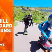 驚くべき超人!!Downhill Skateboarding Speed Runs | People Are Awesome