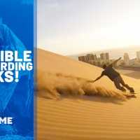驚くべき超人!!Incredible Sandboarding Tricks | People Are Awesome