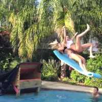 驚くべき超人!!Swimming Pool Tricks, Flips and High Dives! | People Are Awesome