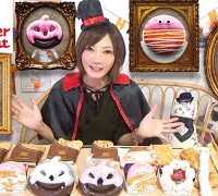 【MUKBANG】 [Mister Donut] Spooky And Cute Halloween!! [20 Items] 5500kcal [CC Available]