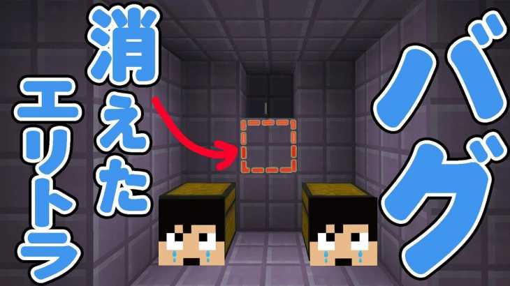 【カズクラ】バグwwｗエリトラがない！マイクラ実況 PART351