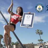 驚くべき超人!!Guinness World Records Official Attempt | 5m Rope Climb