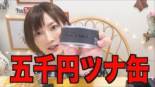 【ULTRA LUXURY】 EATING A $50 CANNED TUNA!!!! [CC Available]|Yuka Kinoshita