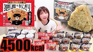 【大食い】ローソンの悪魔のおにぎりに四川風担々麺味も登場！！[25品]4500kcal【木下ゆうか】