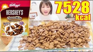 【大食い】[ケロッグ×ハーシー]チョコビッツに新しい味！とろけるチョコレート[7528kcal]【木下ゆうか】