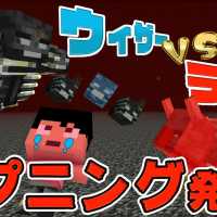 【カズクラ2019】デカ牛vsウィザー戦で色々とハプニング発生!?マイクラ実況 PART150