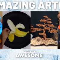 驚くべき超人!!Glass Blowing, 3D Paintings & Wire Sculptures | Timelapse Tutorials