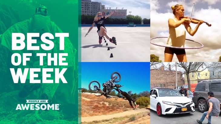 驚くべき超人!!Slalom Skating, Jumprope Workouts, & Barbell Handstands | Best of the Week